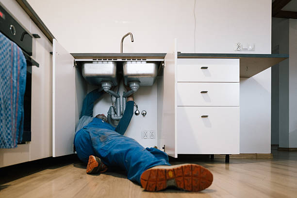 Professional Plumbing technician working in Fairfax, VA